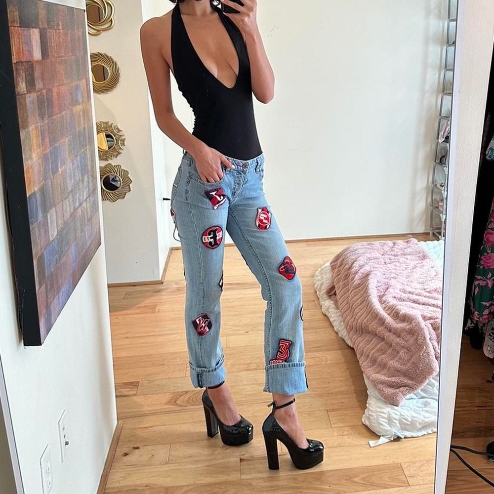 Fashion Nova Black Platform Heels - Picture 7 of 7